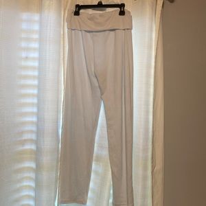 White pants women's large